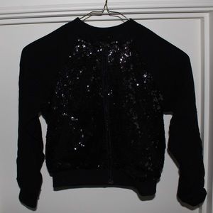 black long sleeve jacket
